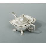 A George III silver large size mustard,