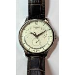 Tissot - A gentleman's stainless steel 'Tradition Perpetual Calendar' wristwatch,