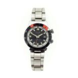 Sicura - A gentleman's stainless steel diver's watch,