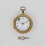 Daniel Quare, London - A rare early 18th century repeating pair cased pocket watch with regulator