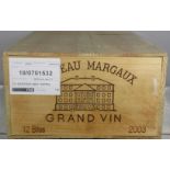 Chateau Margaux, Margaux 1er Cru 2003,