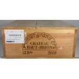 Chateau Haut Brion, Pessac-Leognan Graves 1er Grand Cru Classe 2006,