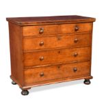 A Victorian mahogany collector's chest,