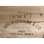 Smith Woodhouse vintage port 1985,