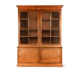 A William IV mahogany bookcase,