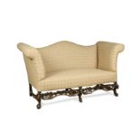 William and Mary style sofa, 19th century,