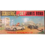 Scalextric 007 James Bond box with two cars (visually good), without the card insert so contents