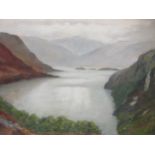 B DARRAGH A Scottish landscape, signed w/c 35.5x45.5 and two other Scottish scenes (3)