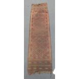 A hand-knotted Mashwani runner,