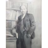 A group of three 20th century Ukranian pictures, to include: Simashkevic, pen and ink wash