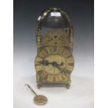 Rich Greenhill Canterbury, a Victorian brass lantern clock, 33cm highFootnote: Provenance: Julians