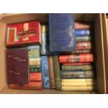 Books. P G Wodehouse novels and Edwardian schooldays stories, with others by E. Nesbit and W. W.