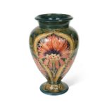 A MacIntyre Moorcroft Revived Cornflower pattern vase, circa 1912,