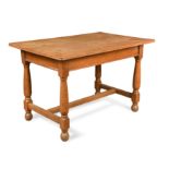 A Cotswold School oak table,