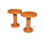 A pair of Art Deco occasional tables,