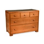 Betty Joel (1894-1985), a Token Works walnut chest of drawers, 1929,