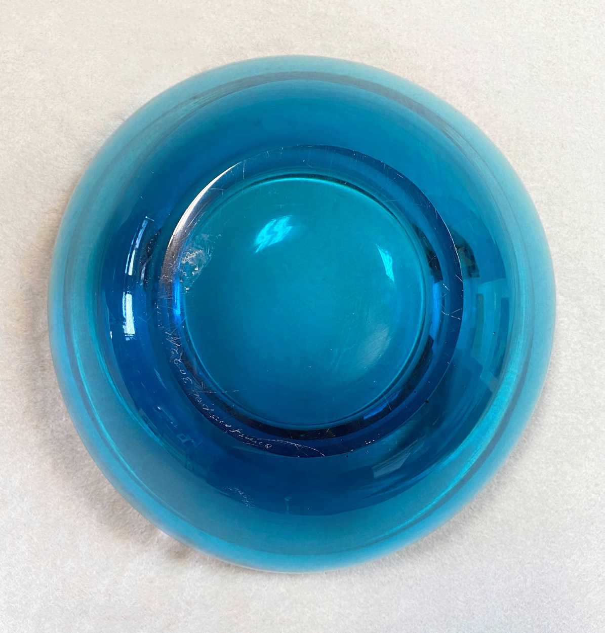 A Holmegaard banded glass bowl, - Image 6 of 7