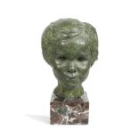 Franta Belsky, (Czechoslovakian, 1921-2000), bronze bust of Jane Brunel Cohen, 1958,