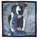 A Picasso silk scarf,