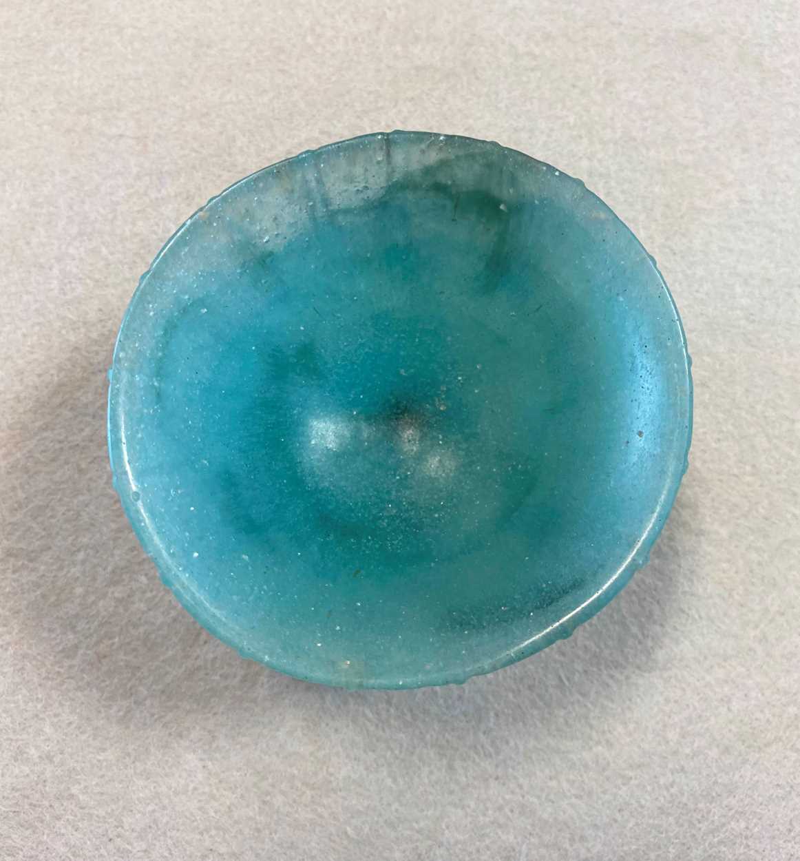 François-Emile Décorchement, a small pâte-de-verre glass coup, - Image 3 of 4