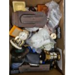 A quantity of horological miscellaneous parts and spares