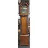 An oak longcase clock, signed Gabl Smith, Chester, 234cm highCondition report: The eagle and finials