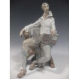 A large Lladro figure of Don Quixote, 30cm high
