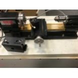 Sherline Model 4000 model maker's electric lathe with various accesories