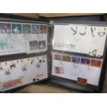 UK & other stamps: first day covers, post decimal, some with additional unused stamps to match; year