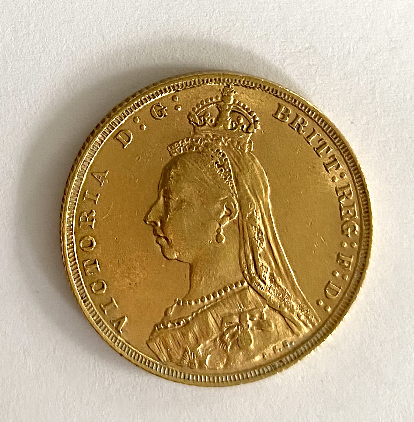 A Victoria 'Jubilee Head' full sovereign,