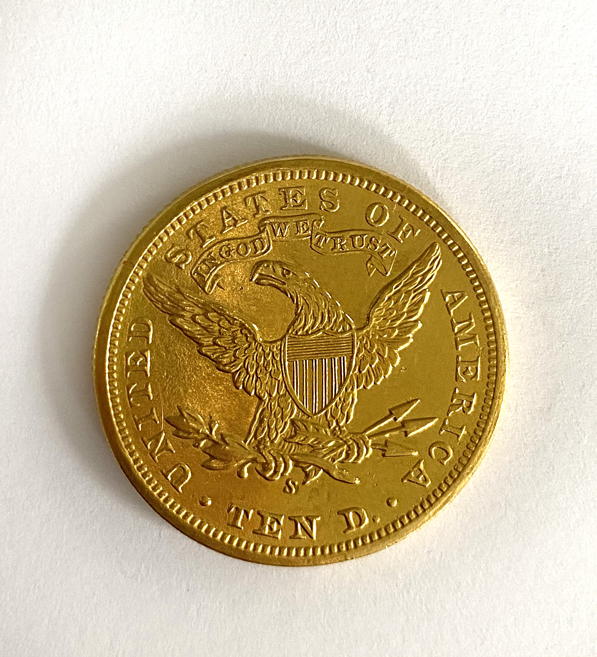 A United States of America $10 coin, - Image 2 of 2