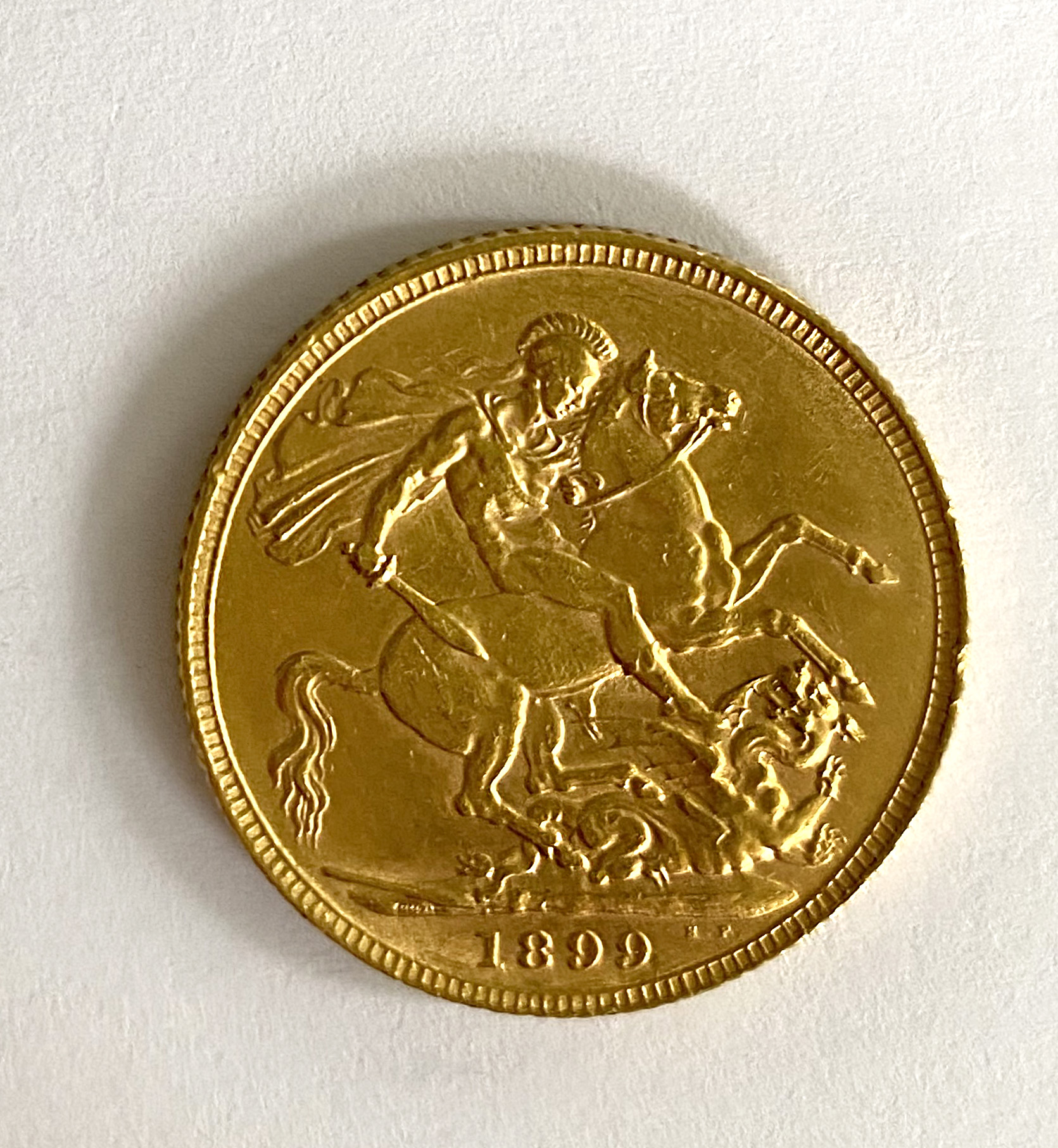 A Victoria 'Old Head' full sovereign, - Image 2 of 2