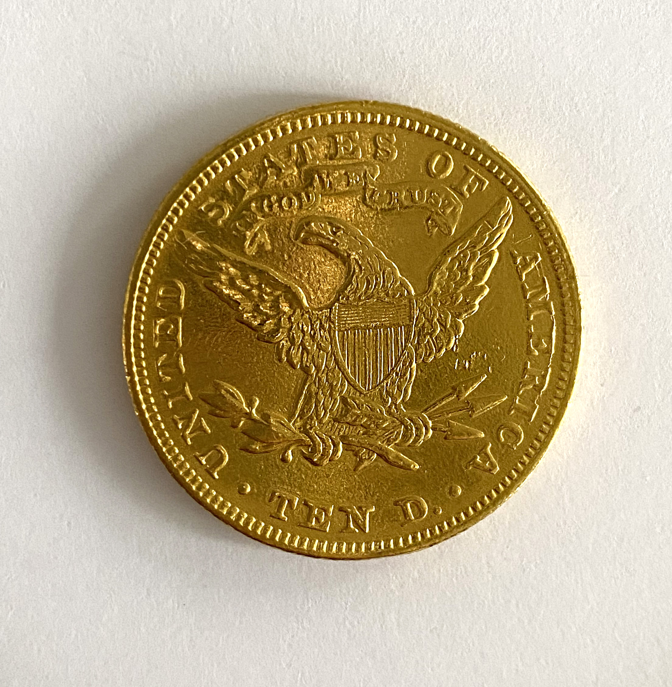 A United States of America $10 coin, - Image 2 of 2