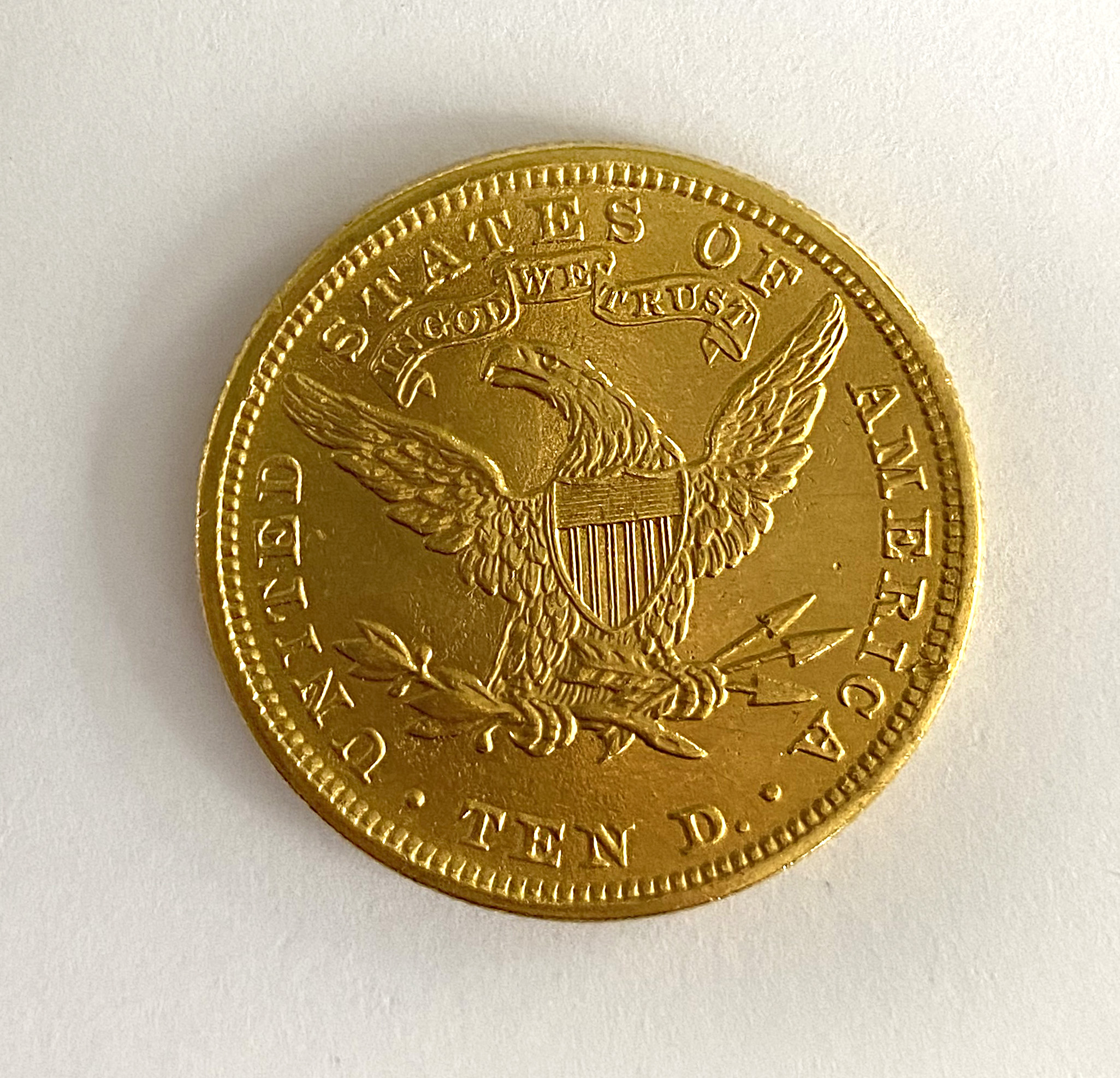 A United States of America $10 coin, - Image 2 of 2