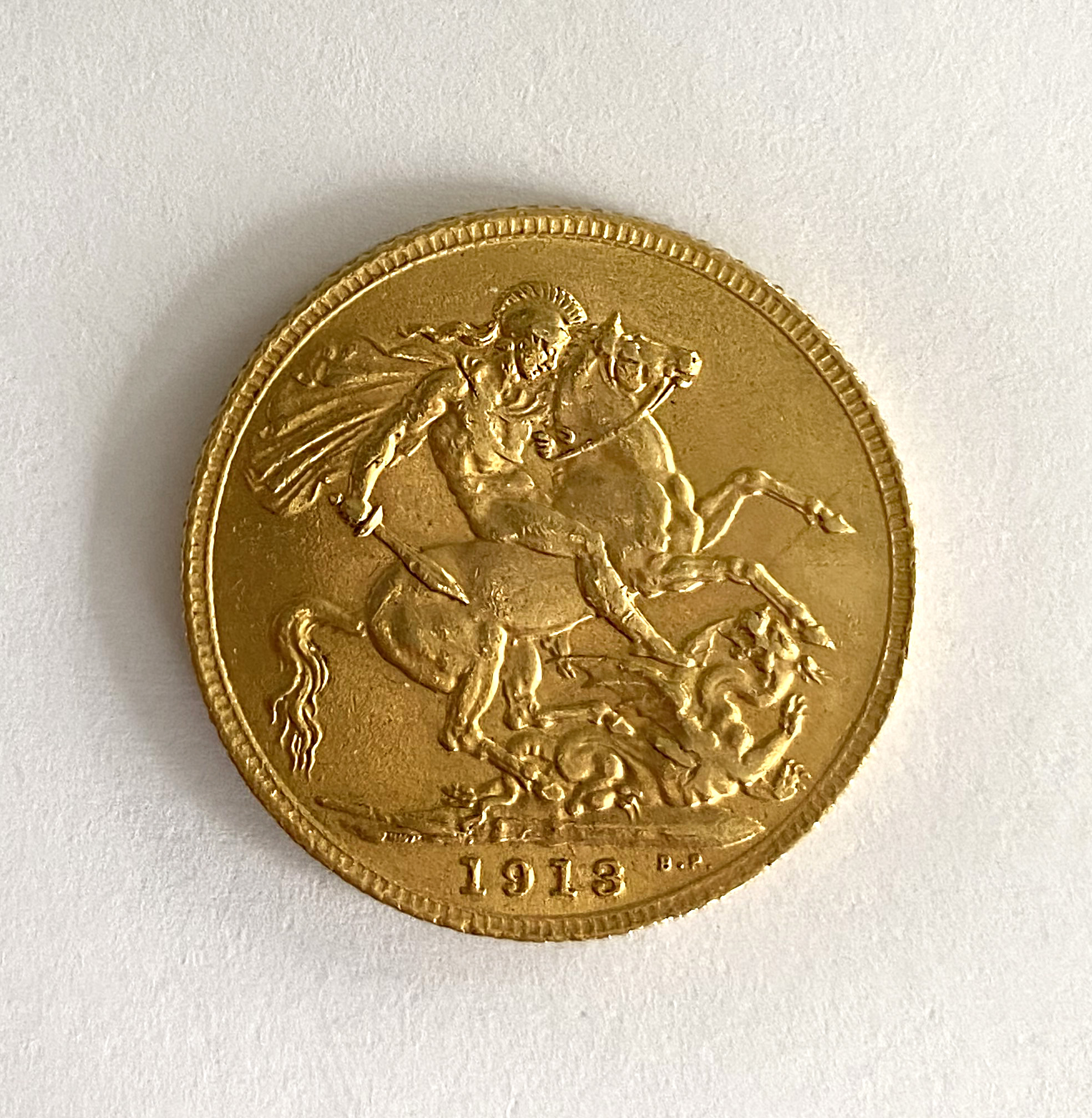 A 'Kings Head' full sovereign, - Image 2 of 2