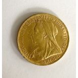 A Victoria 'Old Head' full sovereign,