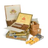 A collection of 67 assorted Cuban cigars,