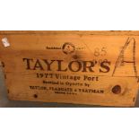 Taylor's vintage port 1977,