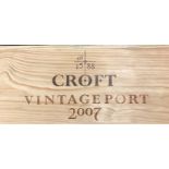 Croft vintage port 2007,