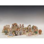 A large collection of the World of Beatrix Potter, Royal Doulton and other Brambly Hedge