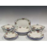 A twenty three piece dinner service 'Poppyland' to include two tureens, three platters and