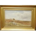 Edmund M Wimperis (1835-1900) "A Rough Common", signed lower left "EMW 1879", watercolour, 38 x