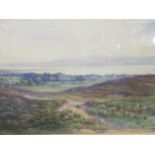 R H Seddon, estuary scene, watercolour, signed dated '95, 21.5 x 30.5cm; and a 20th century still