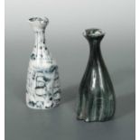 Richard and Susan Parkinson, a two piece porcelain cruet set,