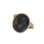 A neoclassical intaglio ring,