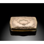 A continental metalwares snuff box,