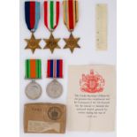 A WW2 campaign medal group,