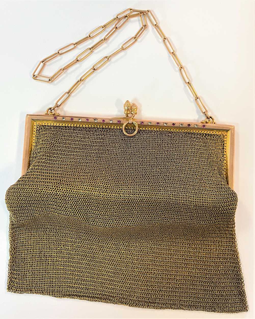 Two early 20th century mesh style dance purses, - Image 9 of 10