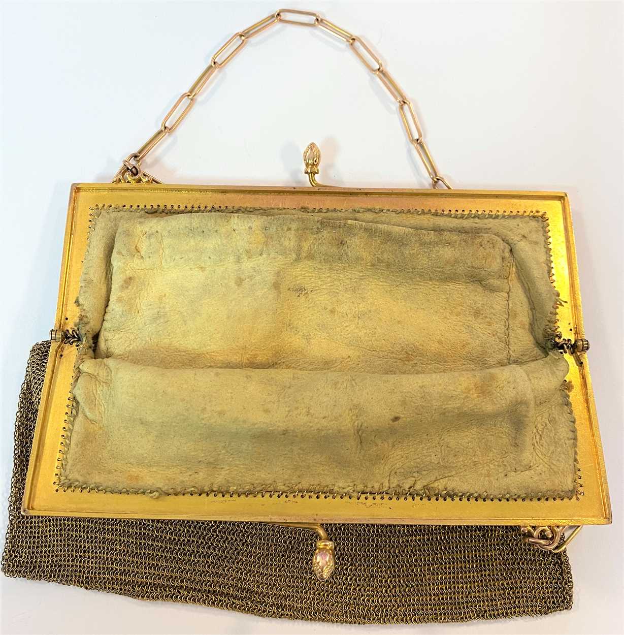 Two early 20th century mesh style dance purses, - Image 5 of 10
