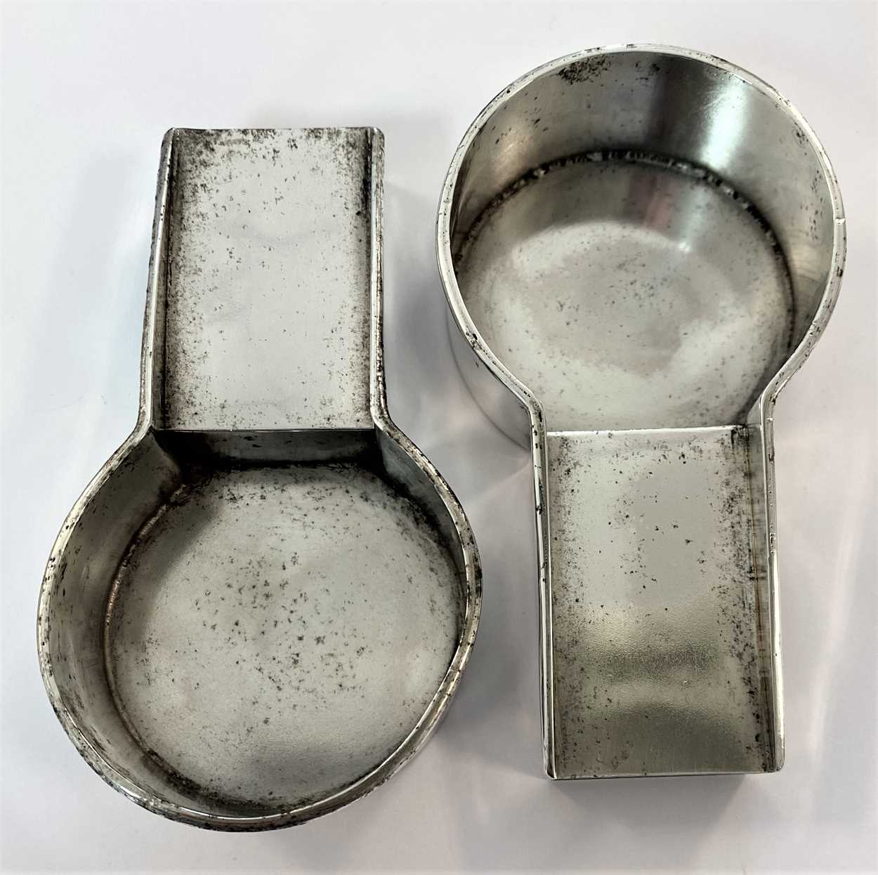 A pair of George V silver combination matchbox holder and ashtrays, mark of Asprey, - Image 6 of 6